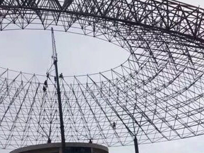 安陆篮球馆球形网架厂家价格